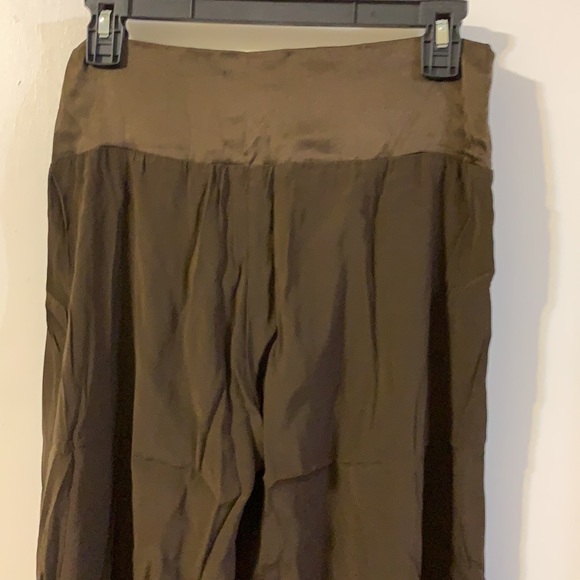 Silk wide leg pants size S - Picture 4 of 4